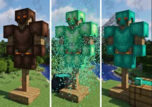 jak farbować zbroję w minecraft