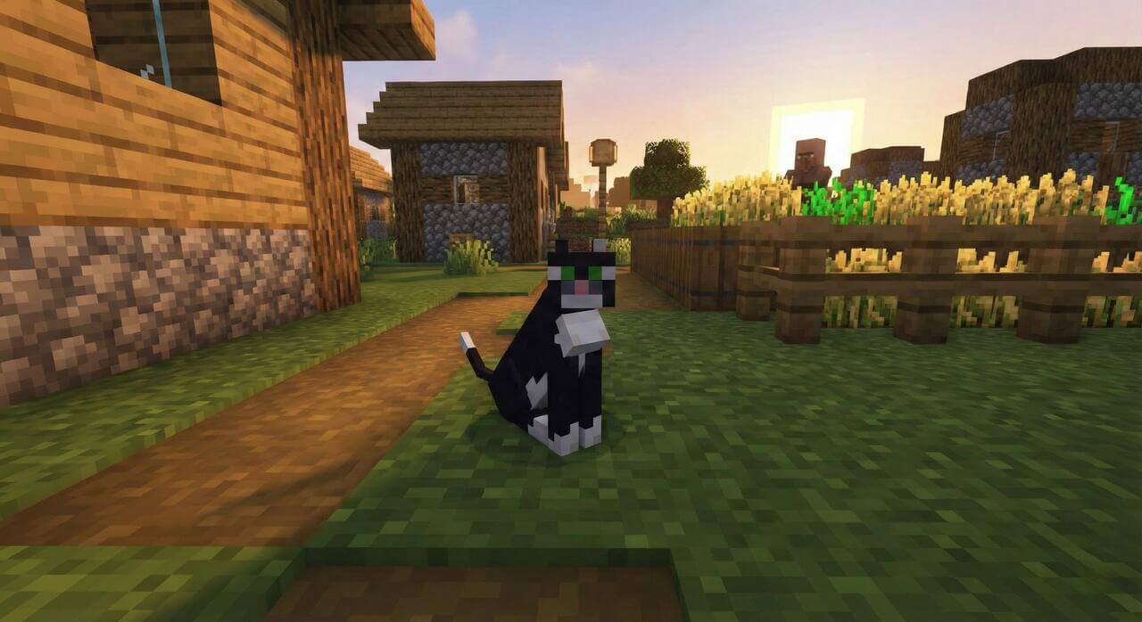 jak oswoić kota w minecraft