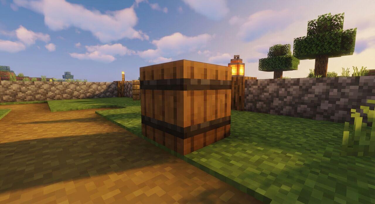 jak zrobić beczkę w minecraft