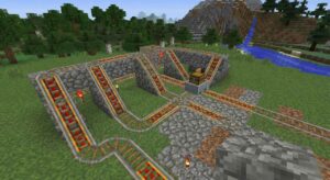jak zrobić tory w minecraft